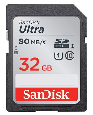 Карта пам'яті 32GB SANDISK ULTRA SDHC CLASS 10