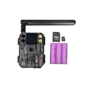 Фотоловушка Bolyguard EZGO, 4G камера, в комплекте 3 шт. LI-ION акамулятора 18650,  SD карта 32GB,  работа через APP Molnus