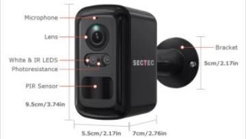 Автономная наружная 4G мини-камера SECTEC ST-319-3M-4G