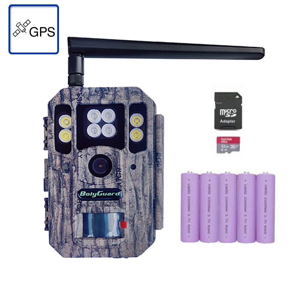 Bolyguard Фотопастка Bolyguard BG662-M, мисливська 4G камера з GPS приймачем та ...