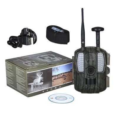 Фотопастка, мисливська 4G камера Balever BL-480LP-GPS з відправкою відео та модулем GPS