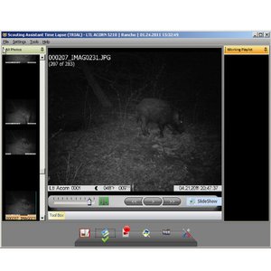 Scouting Assistant Basic, Программа просмотра фото и видео фотоловушек