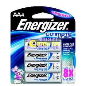 Батарейка AA ENERGIZER Ultimate Lithium L91 FR6 LR6